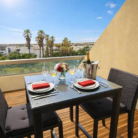 Heliopolis C41 - Avec Terreasse Vue - 2 A 4 Personnes Au Pied De La